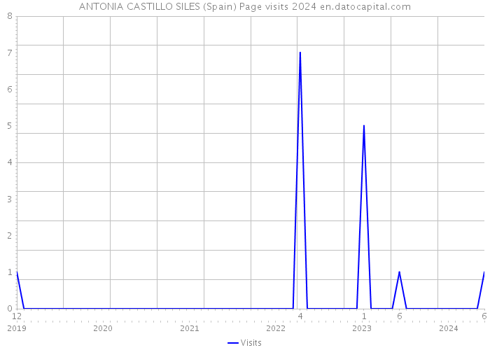 ANTONIA CASTILLO SILES (Spain) Page visits 2024 