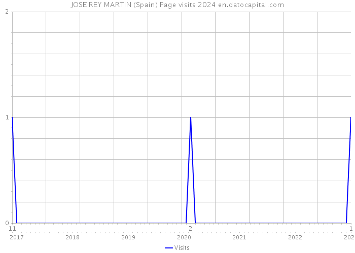 JOSE REY MARTIN (Spain) Page visits 2024 