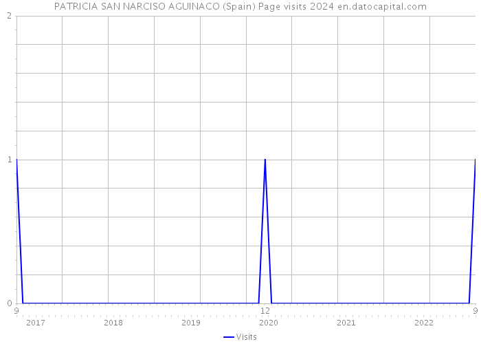 PATRICIA SAN NARCISO AGUINACO (Spain) Page visits 2024 