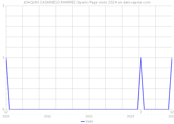 JOAQUIN CASARIEGO RAMIREZ (Spain) Page visits 2024 