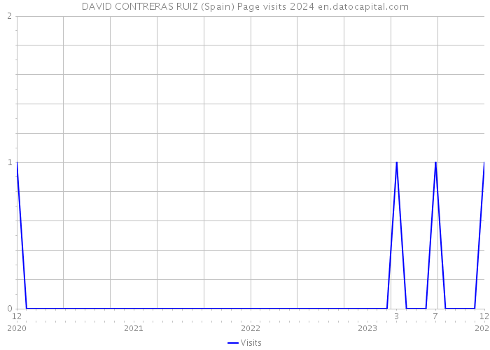DAVID CONTRERAS RUIZ (Spain) Page visits 2024 