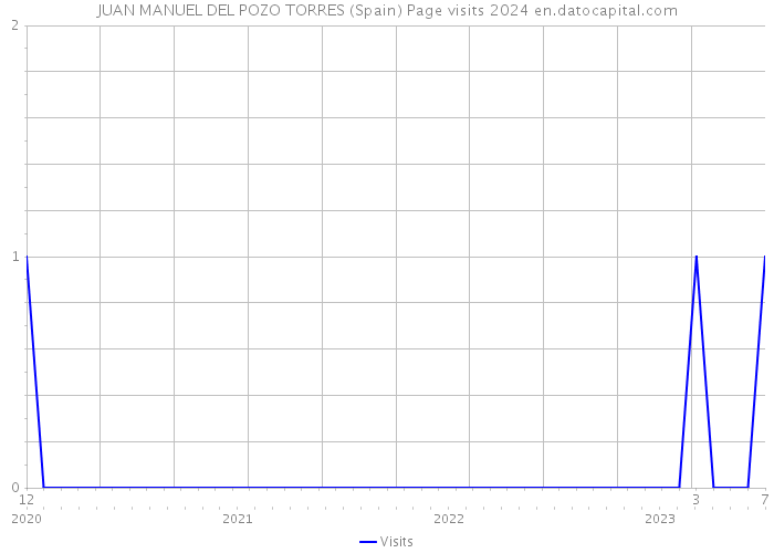 JUAN MANUEL DEL POZO TORRES (Spain) Page visits 2024 