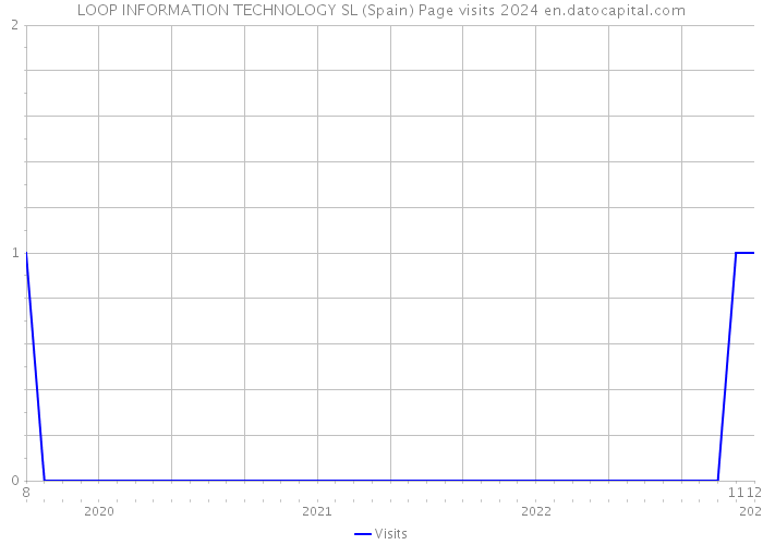 LOOP INFORMATION TECHNOLOGY SL (Spain) Page visits 2024 