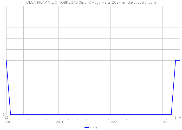 OLGA PILAR VIEJO NOBREGAS (Spain) Page visits 2024 