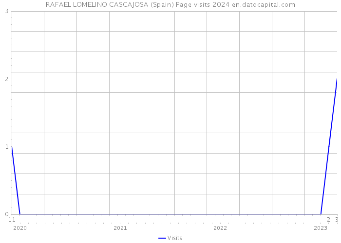 RAFAEL LOMELINO CASCAJOSA (Spain) Page visits 2024 