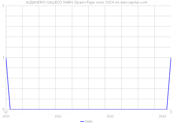 ALEJANDRO GALLEGO SABIN (Spain) Page visits 2024 