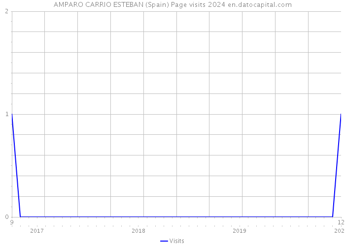 AMPARO CARRIO ESTEBAN (Spain) Page visits 2024 