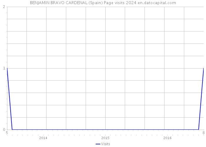 BENJAMIN BRAVO CARDENAL (Spain) Page visits 2024 