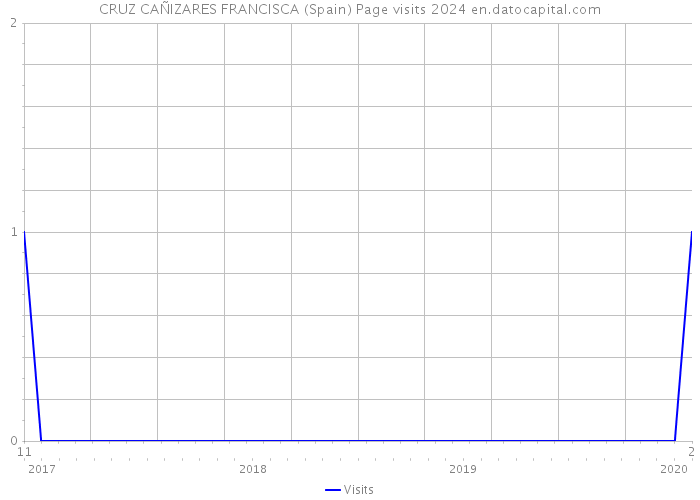 CRUZ CAÑIZARES FRANCISCA (Spain) Page visits 2024 