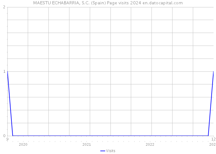 MAESTU ECHABARRIA, S.C. (Spain) Page visits 2024 