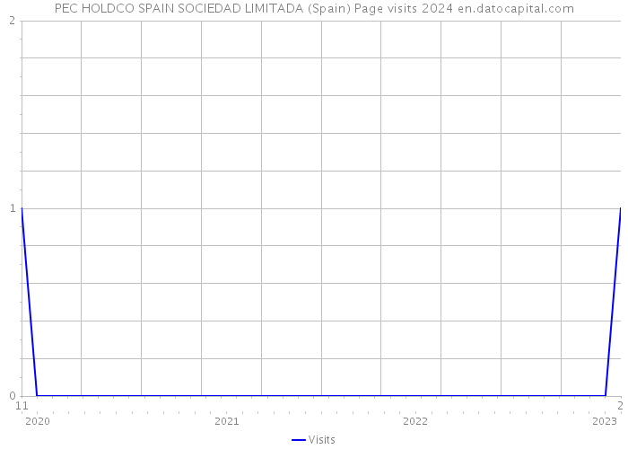 PEC HOLDCO SPAIN SOCIEDAD LIMITADA (Spain) Page visits 2024 