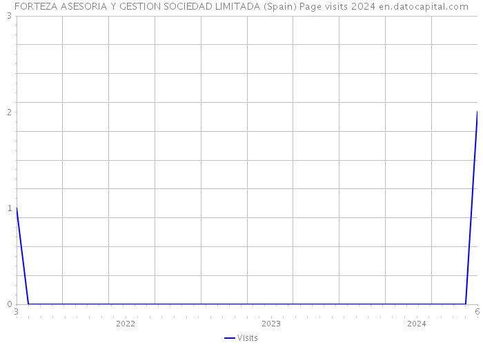 FORTEZA ASESORIA Y GESTION SOCIEDAD LIMITADA (Spain) Page visits 2024 