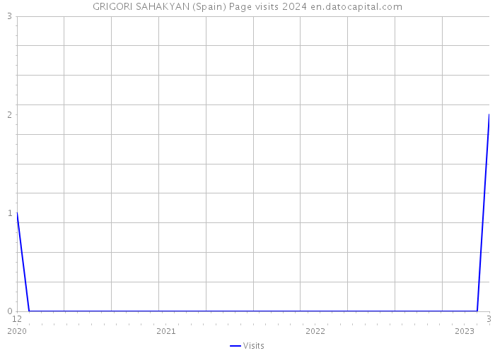 GRIGORI SAHAKYAN (Spain) Page visits 2024 