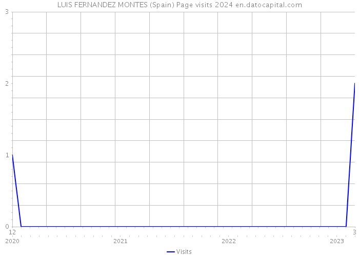 LUIS FERNANDEZ MONTES (Spain) Page visits 2024 