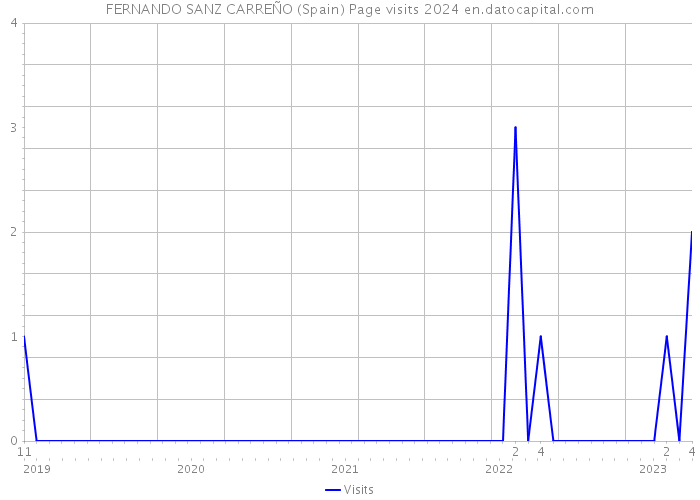 FERNANDO SANZ CARREÑO (Spain) Page visits 2024 