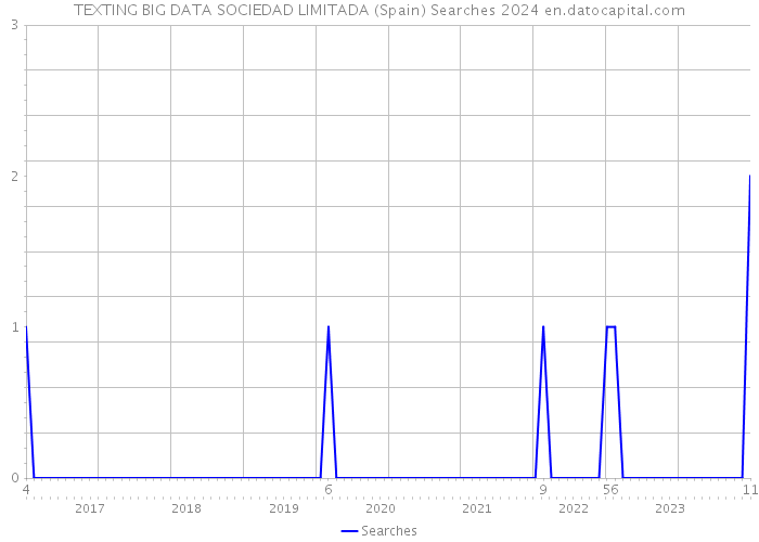 TEXTING BIG DATA SOCIEDAD LIMITADA (Spain) Searches 2024 