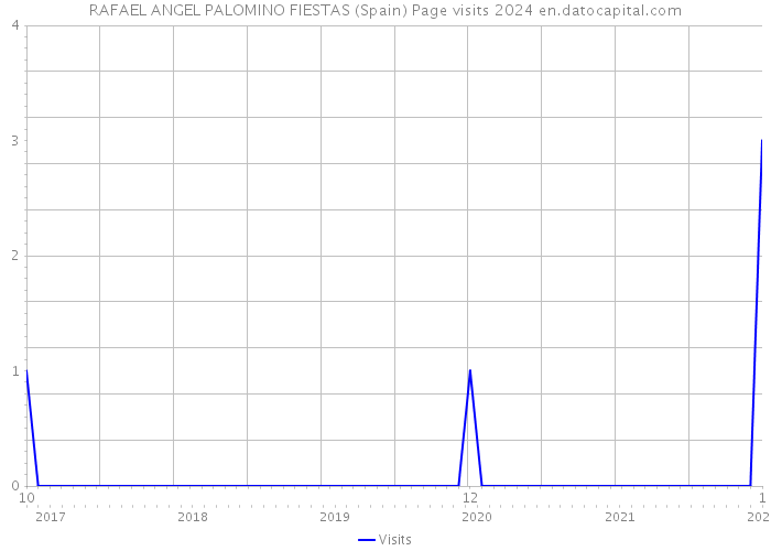 RAFAEL ANGEL PALOMINO FIESTAS (Spain) Page visits 2024 