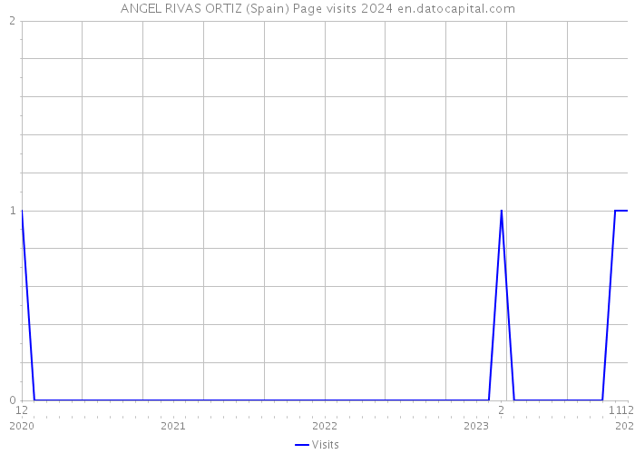ANGEL RIVAS ORTIZ (Spain) Page visits 2024 