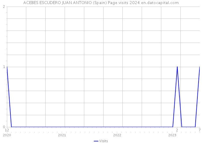 ACEBES ESCUDERO JUAN ANTONIO (Spain) Page visits 2024 