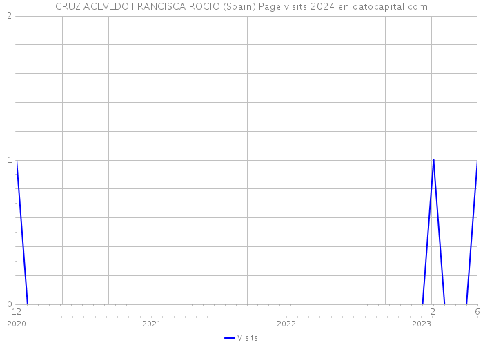 CRUZ ACEVEDO FRANCISCA ROCIO (Spain) Page visits 2024 