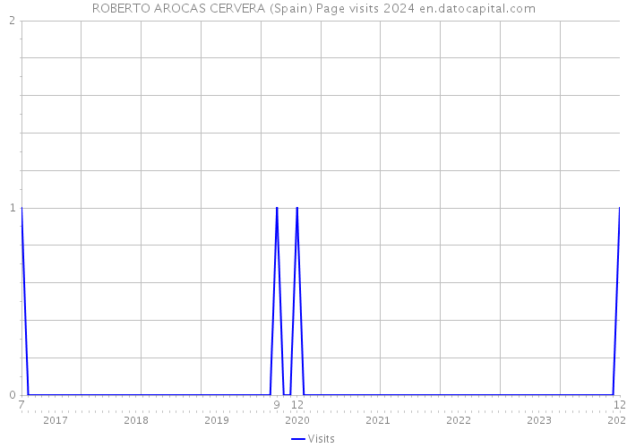 ROBERTO AROCAS CERVERA (Spain) Page visits 2024 