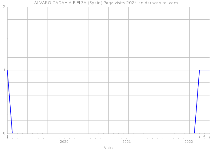 ALVARO CADAHIA BIELZA (Spain) Page visits 2024 