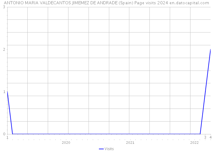 ANTONIO MARIA VALDECANTOS JIMEMEZ DE ANDRADE (Spain) Page visits 2024 