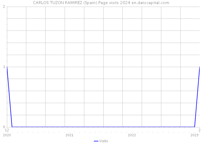 CARLOS TUZON RAMIREZ (Spain) Page visits 2024 