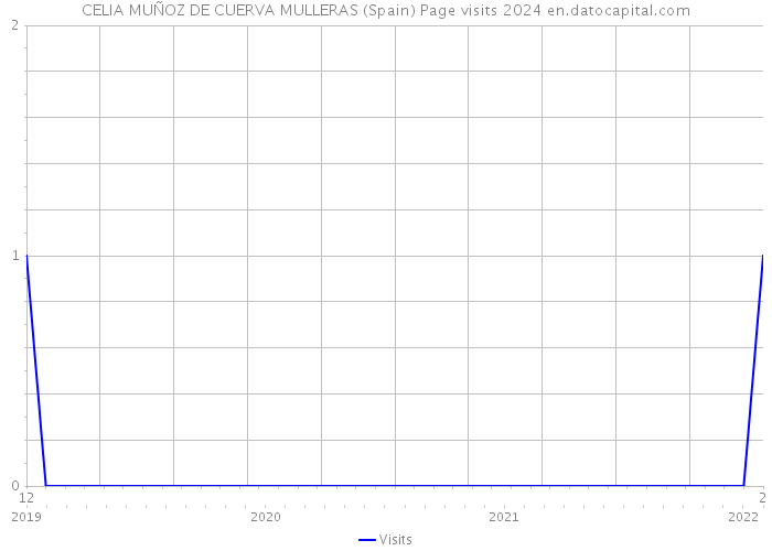 CELIA MUÑOZ DE CUERVA MULLERAS (Spain) Page visits 2024 