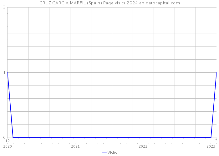 CRUZ GARCIA MARFIL (Spain) Page visits 2024 