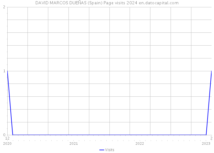 DAVID MARCOS DUEÑAS (Spain) Page visits 2024 