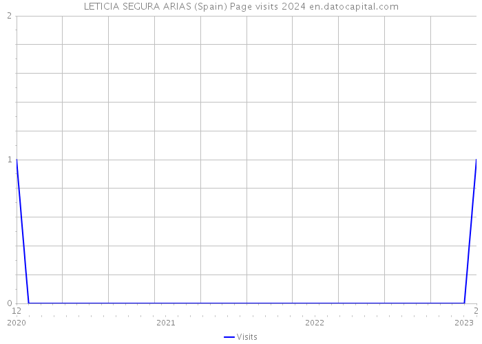 LETICIA SEGURA ARIAS (Spain) Page visits 2024 