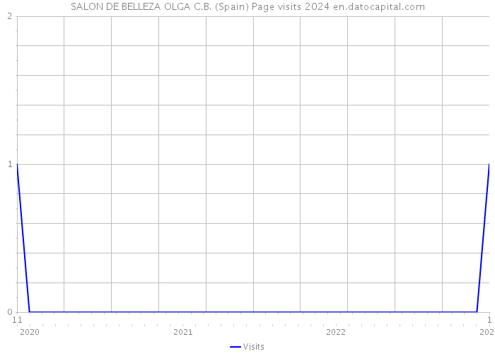 SALON DE BELLEZA OLGA C.B. (Spain) Page visits 2024 