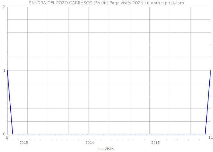 SANDRA DEL POZO CARRASCO (Spain) Page visits 2024 
