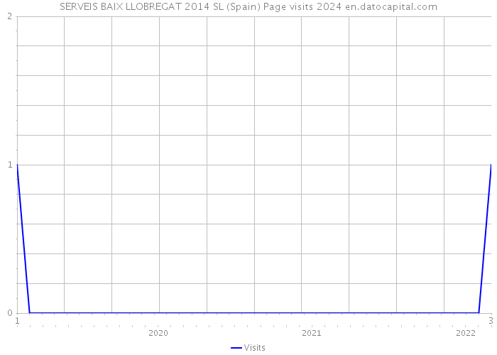 SERVEIS BAIX LLOBREGAT 2014 SL (Spain) Page visits 2024 