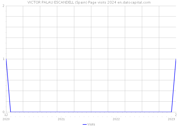 VICTOR PALAU ESCANDELL (Spain) Page visits 2024 