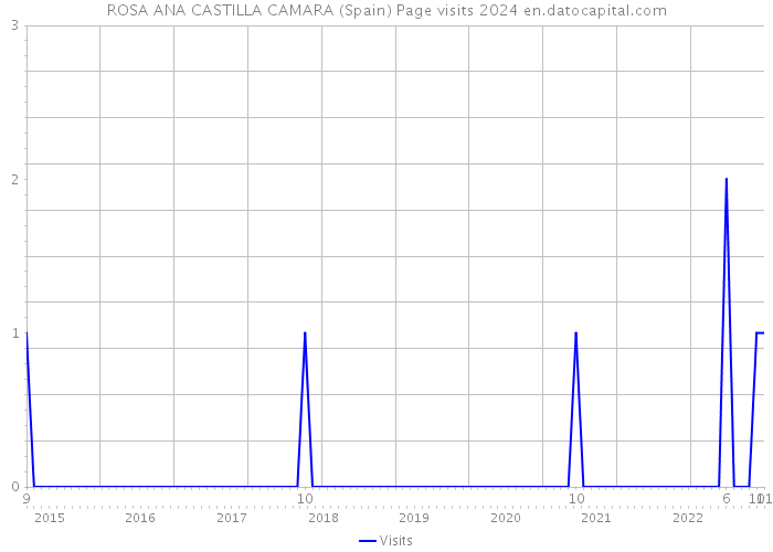 ROSA ANA CASTILLA CAMARA (Spain) Page visits 2024 