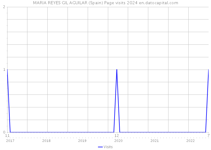 MARIA REYES GIL AGUILAR (Spain) Page visits 2024 