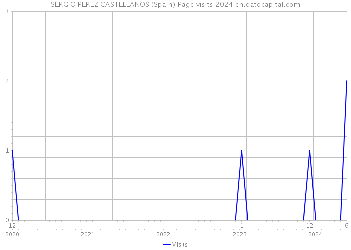 SERGIO PEREZ CASTELLANOS (Spain) Page visits 2024 