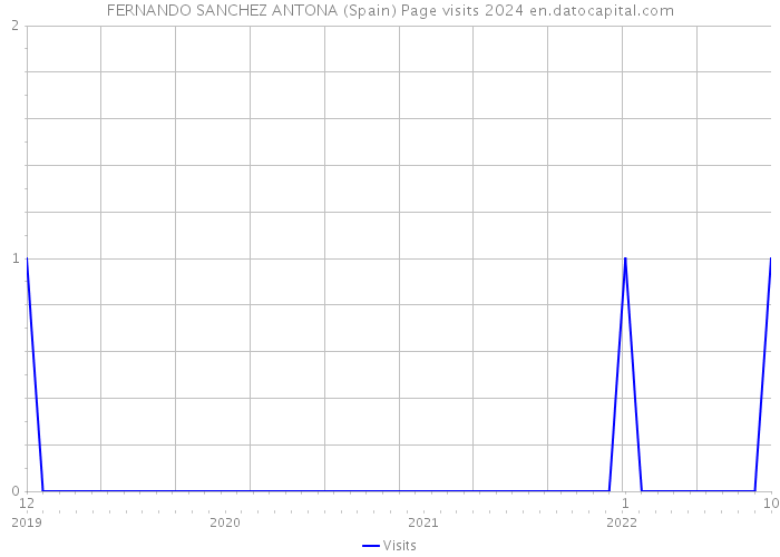 FERNANDO SANCHEZ ANTONA (Spain) Page visits 2024 