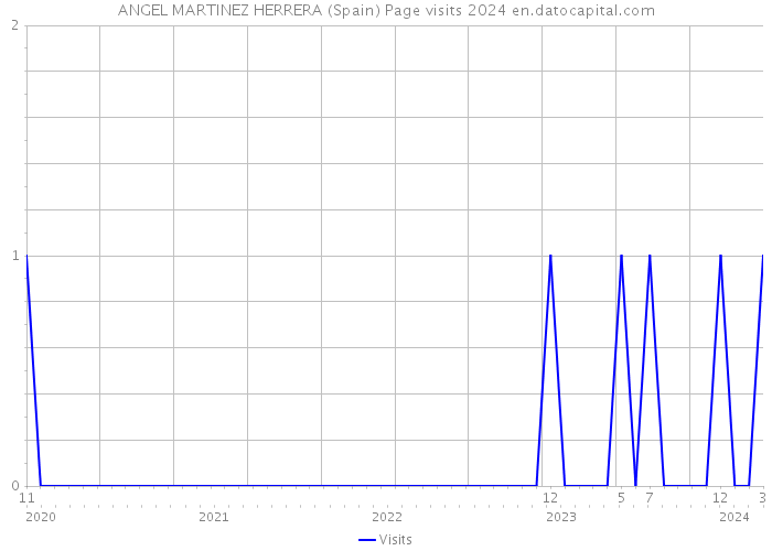 ANGEL MARTINEZ HERRERA (Spain) Page visits 2024 