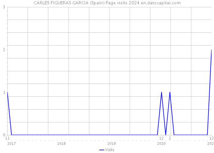 CARLES FIGUERAS GARCIA (Spain) Page visits 2024 
