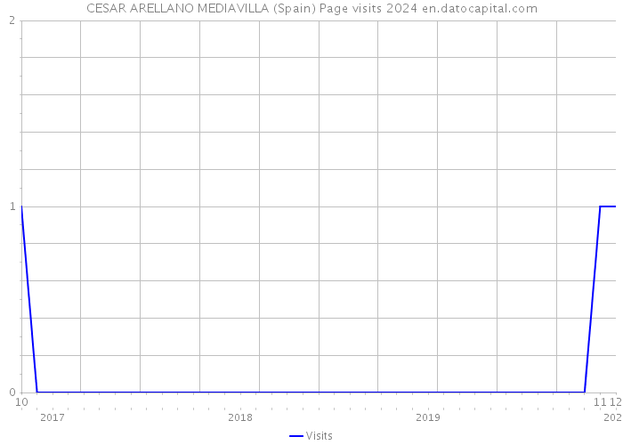 CESAR ARELLANO MEDIAVILLA (Spain) Page visits 2024 