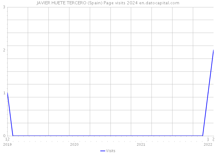 JAVIER HUETE TERCERO (Spain) Page visits 2024 