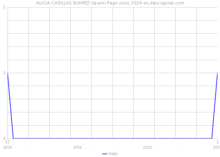 ALICIA CASILLAS SUAREZ (Spain) Page visits 2024 