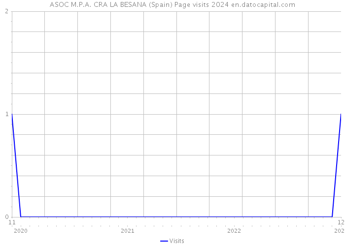 ASOC M.P.A. CRA LA BESANA (Spain) Page visits 2024 