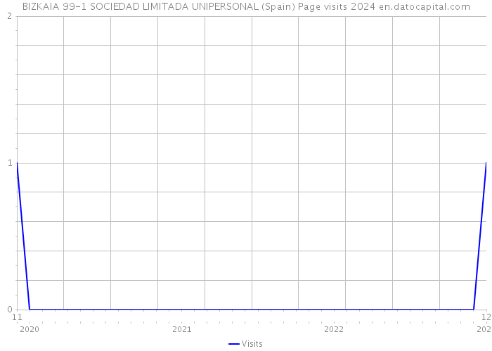 BIZKAIA 99-1 SOCIEDAD LIMITADA UNIPERSONAL (Spain) Page visits 2024 