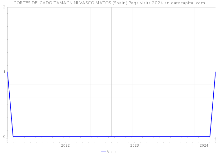 CORTES DELGADO TAMAGNINI VASCO MATOS (Spain) Page visits 2024 