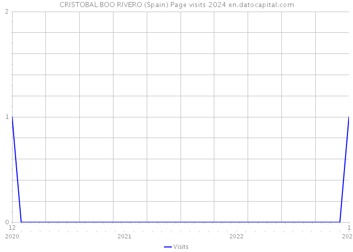 CRISTOBAL BOO RIVERO (Spain) Page visits 2024 