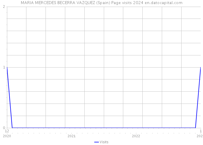 MARIA MERCEDES BECERRA VAZQUEZ (Spain) Page visits 2024 